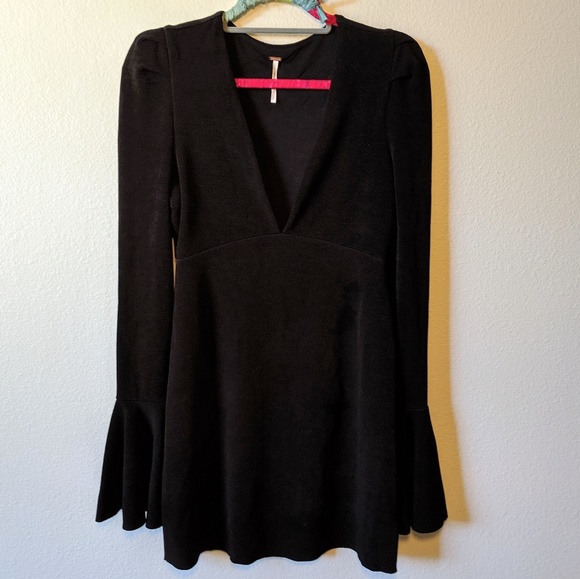 Free People bell sleeve dress - Picture 5 of 8